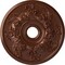 Ekena Millwork Acanthus Twist Medallion (Canopies up to 8 3/8"), 23 5/8"OD x 4 5/8"ID x 1 7/8"P, Copper Penny CM23ACCPS - alternate 1